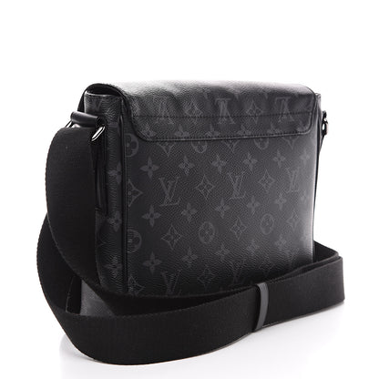 Louis Vuitton Monogram Eclipse District PM Black 2 of 8