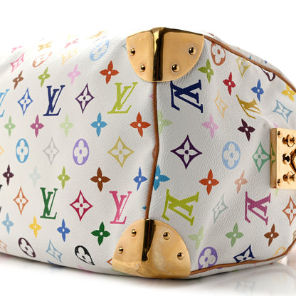 Louis Vuitton Monogram Multicolor Speedy 30 White 9 of 13