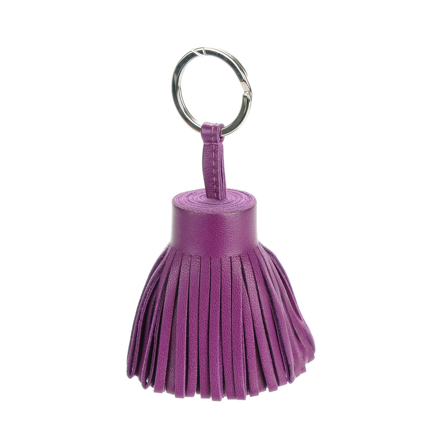 Lambskin Carmen Tassel Key Holder Anemone