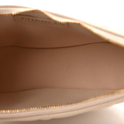 Chanel Lambskin Quilted Small Hobo Bag Light Beige 5 of 13