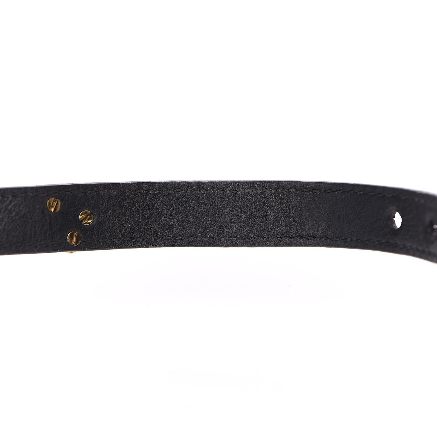 Epi Twist It Bracelet 19 Black