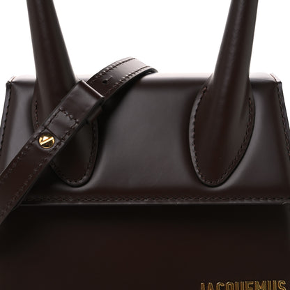 Jacquemus Smooth Calfskin Le Chiquito Moyen Dark Brown 7 of 10