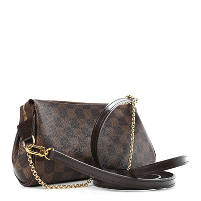 Louis Vuitton Damier Ebene Eva Clutch 2 of 4