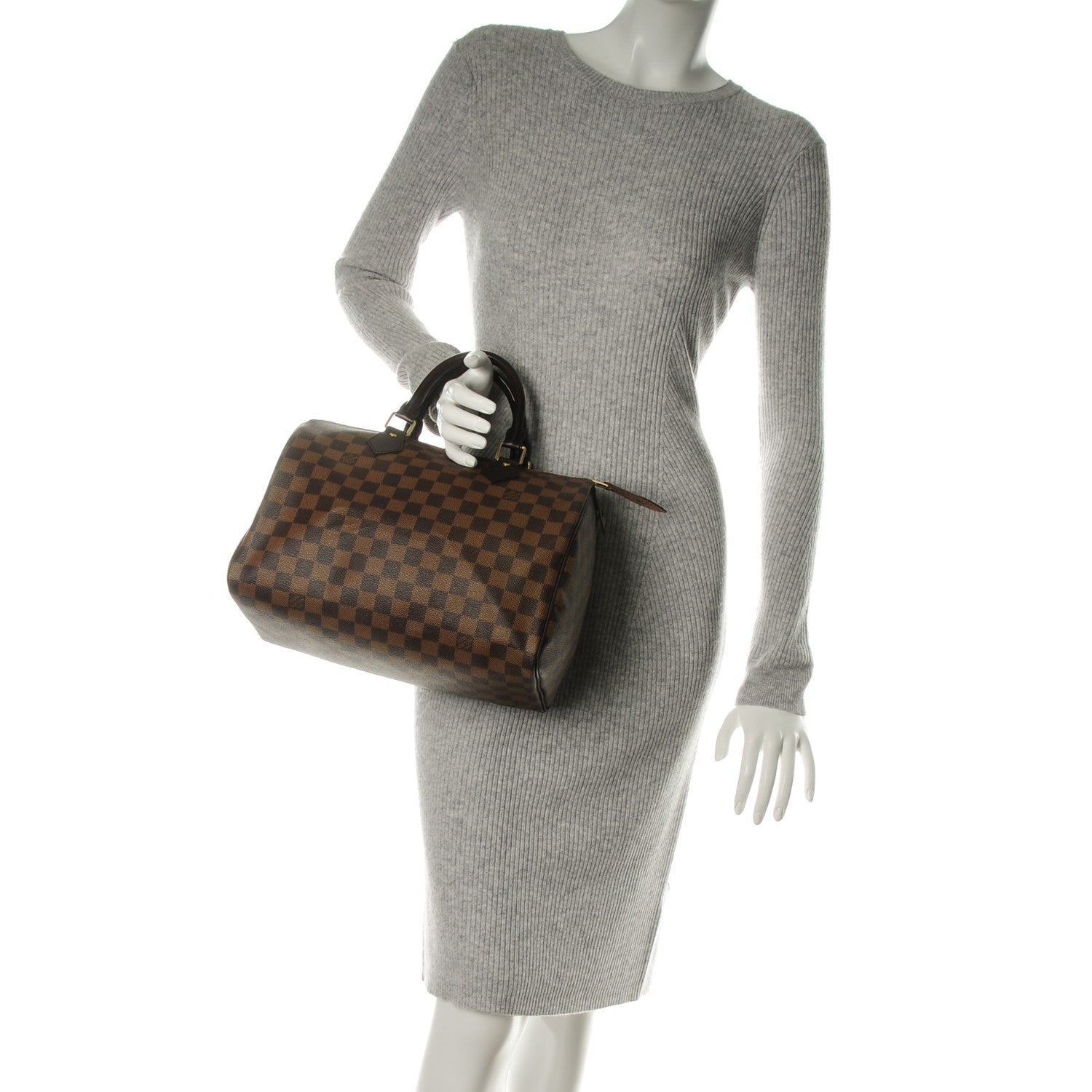 Louis Vuitton Damier Ebene Speedy 30 2 of 6