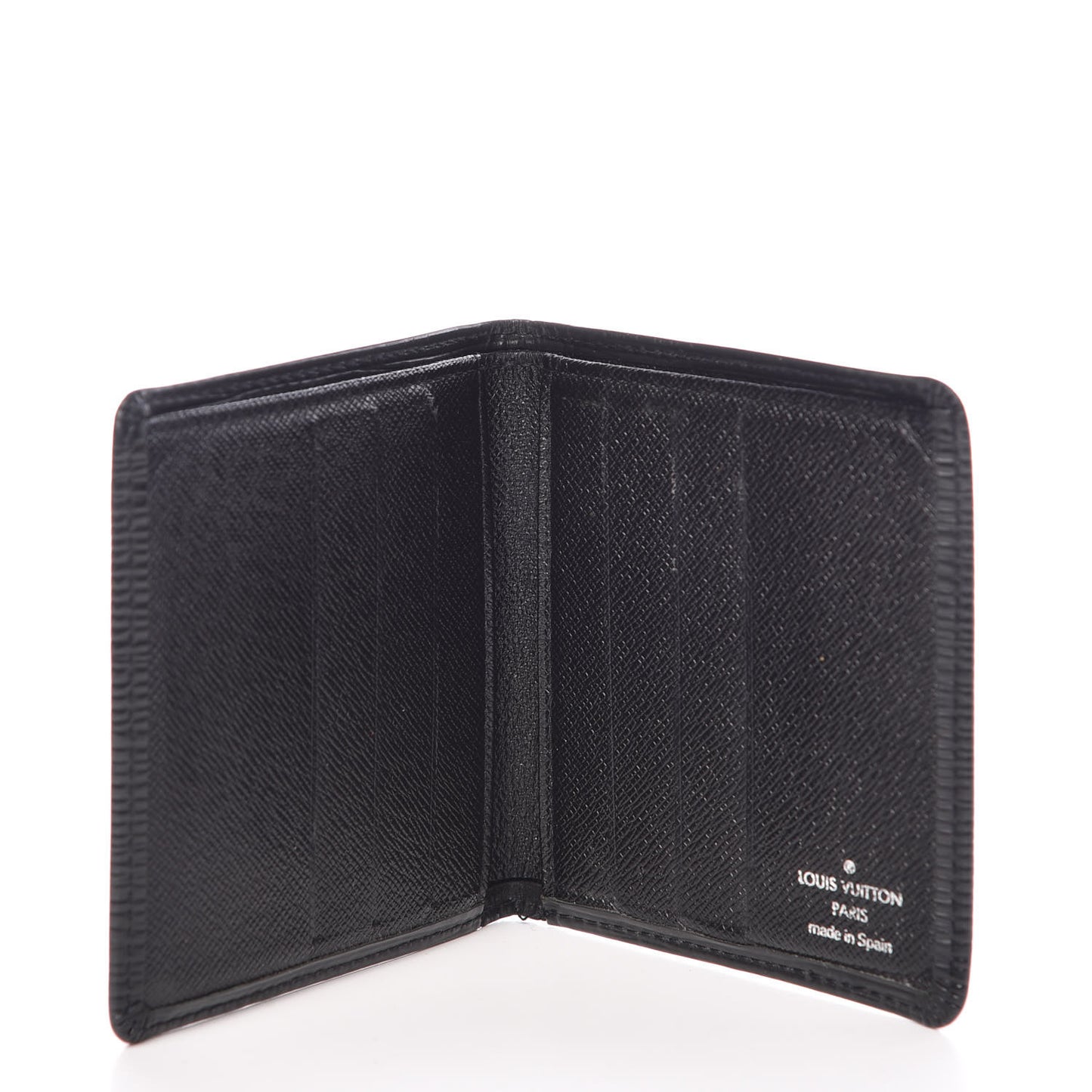 Epi 6 Card Billfold Wallet Black
