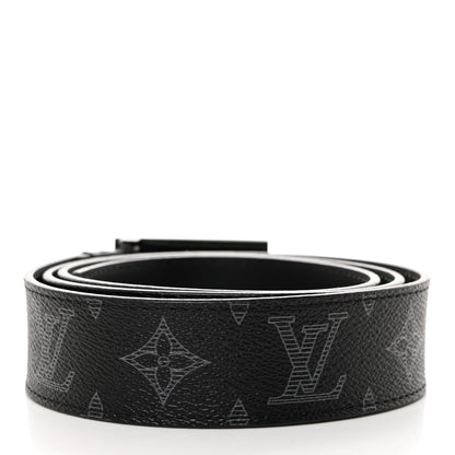 Louis Vuitton Monogram Eclipse 40mm Reversible LV Initiales Belt 90 36 Black 2 of 5