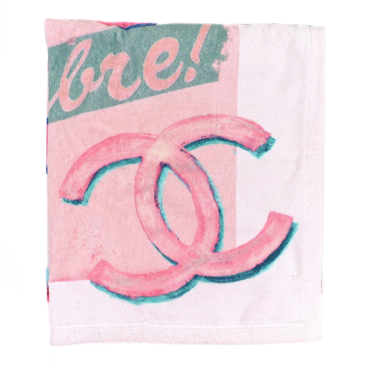 Cotton Coco Cuba Beach Towel Pink