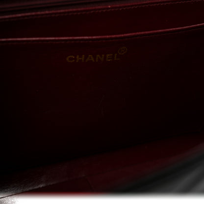 Chanel Lambskin Quilted XL Jumbo Single Flap Black 11 of 19
