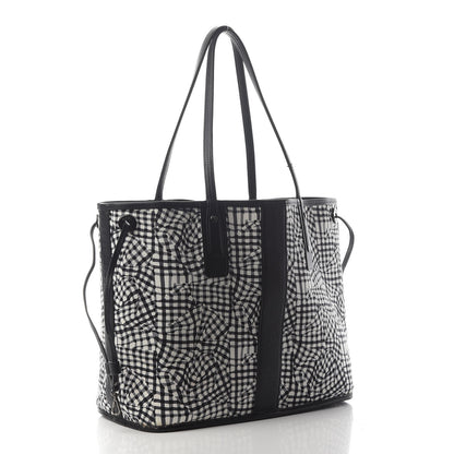 MCM Visetos Medium Liz Reversible Shopper Tote Black 5 of 17