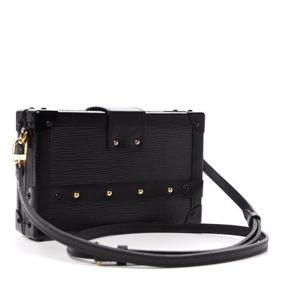 Louis Vuitton Epi Petite Malle Black 3 of 11
