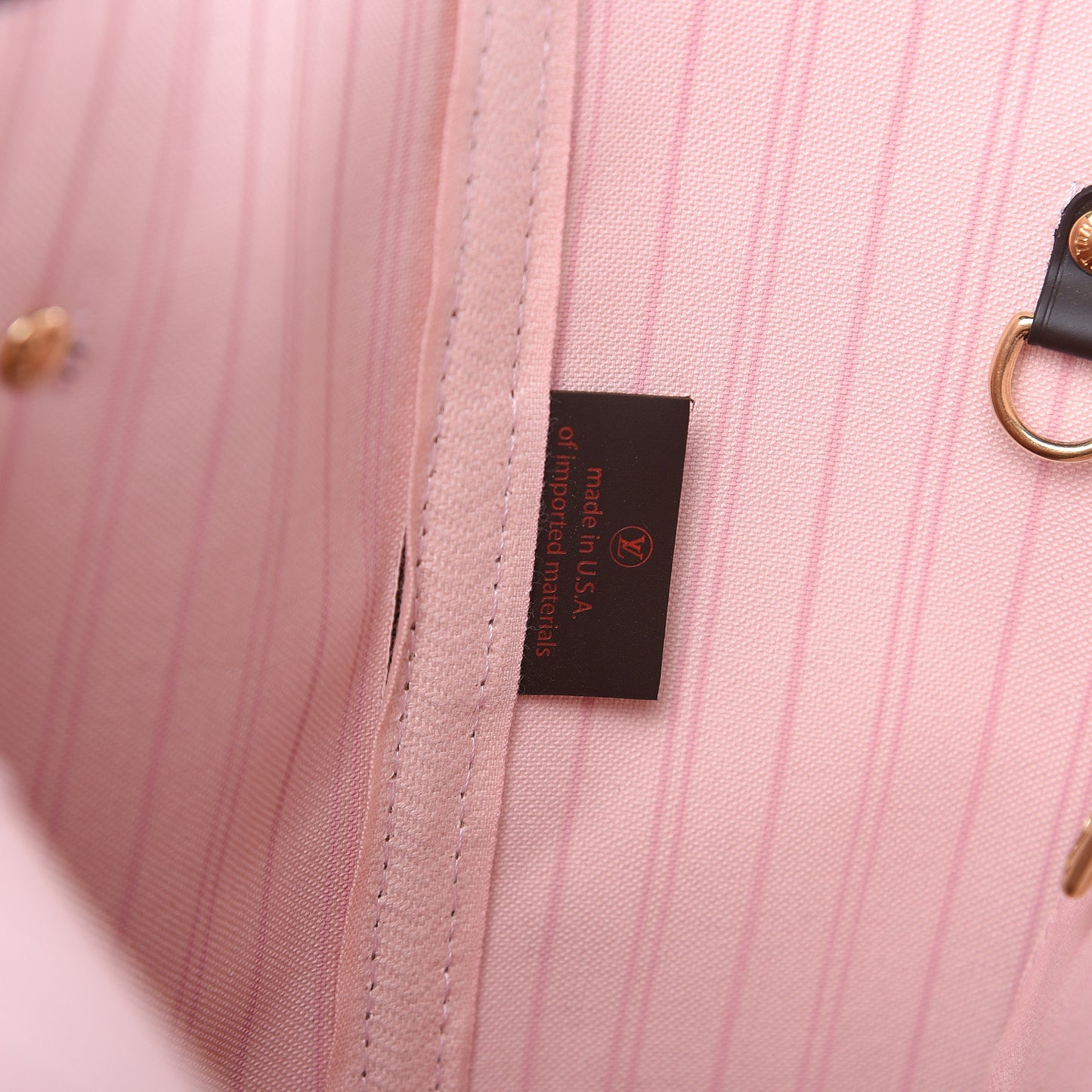 Damier Ebene Neo Neverfull MM Rose Ballerine