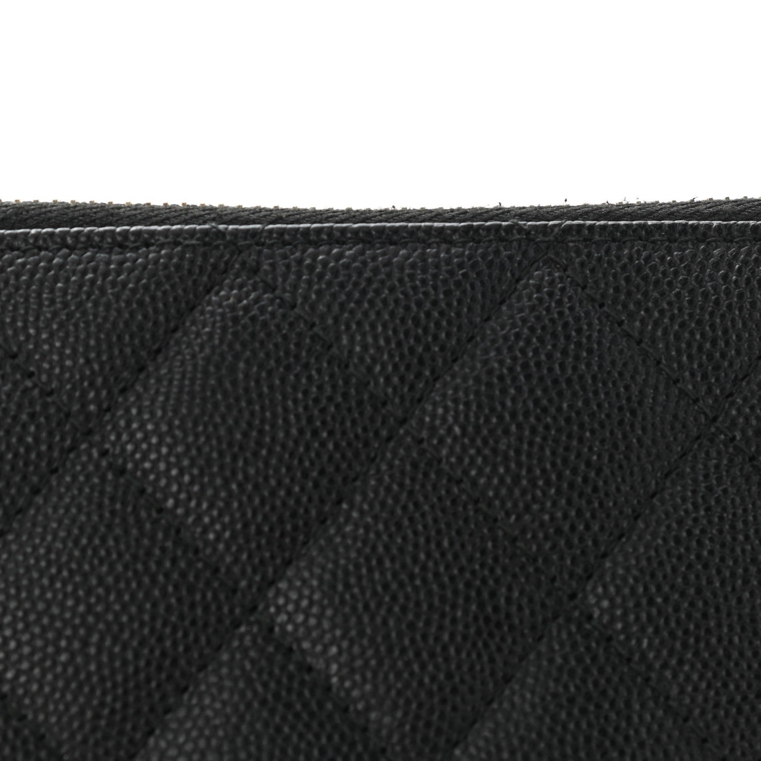 Chanel Caviar Quilted Classic Zip Boy Pouch Black 13 of 13