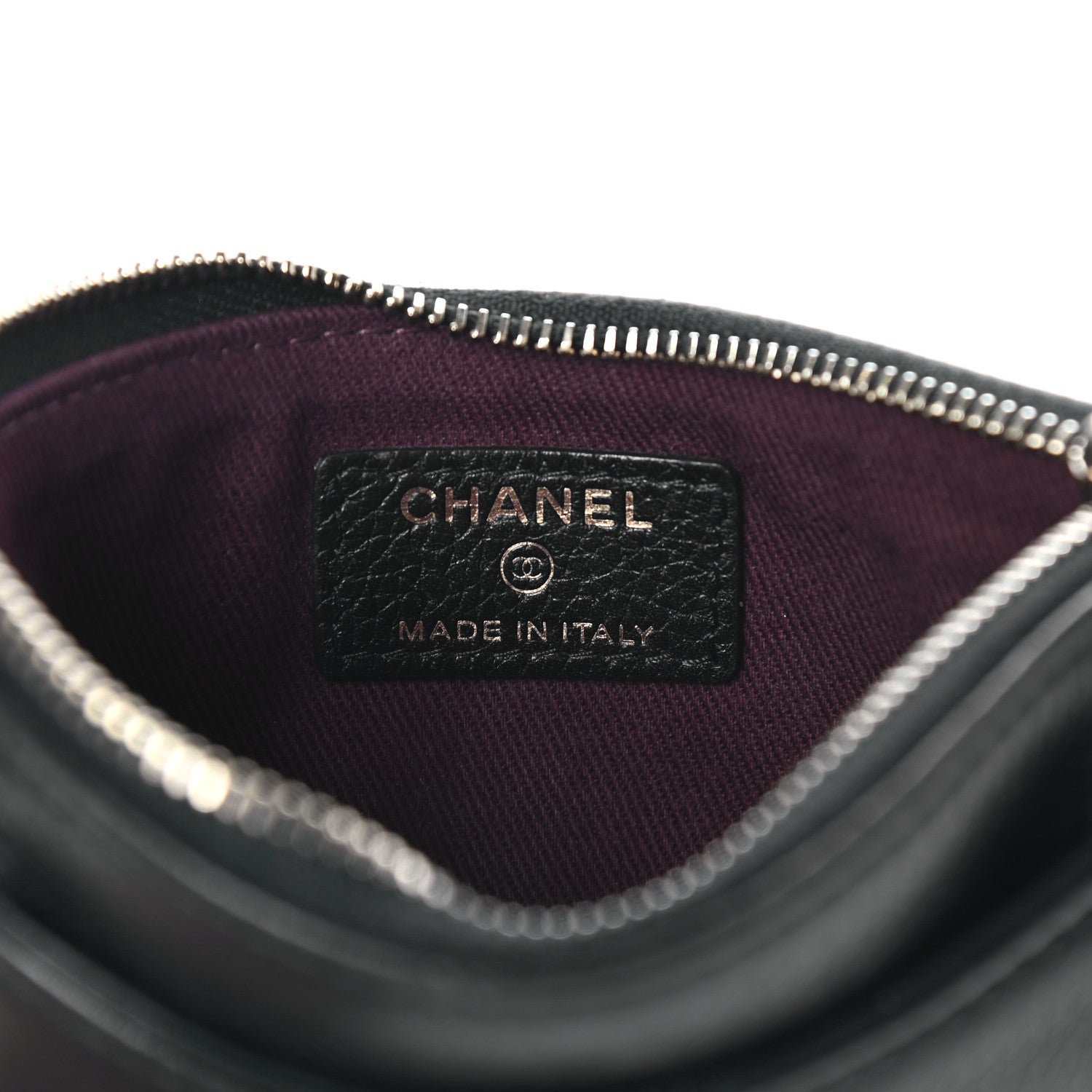 Chanel Grained Calfskin Small Neo Executive Cosmetic Case Black 6 of 7