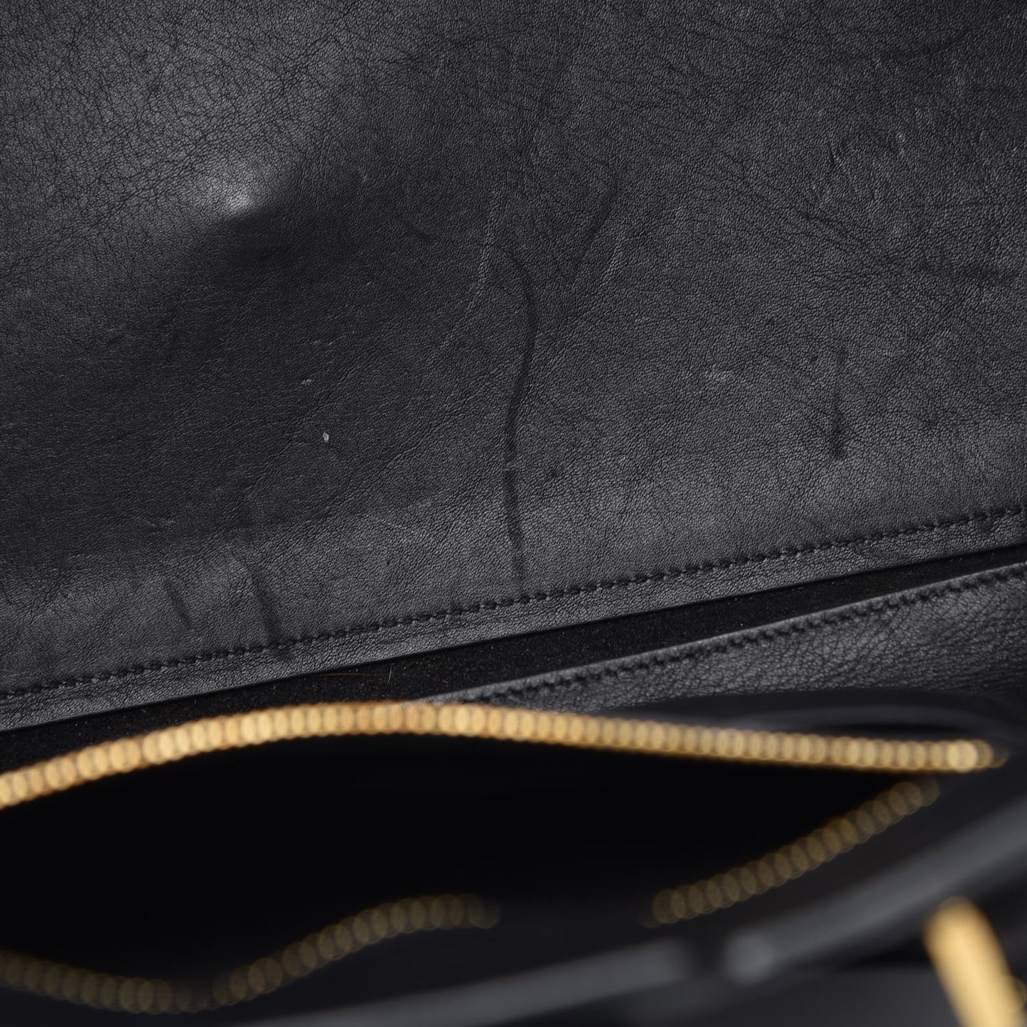 Smooth Calfskin Medium Monogram Cabas Black