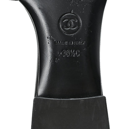 Chanel Lambskin CC Turnlock Mules 36.5 Black 7 of 9