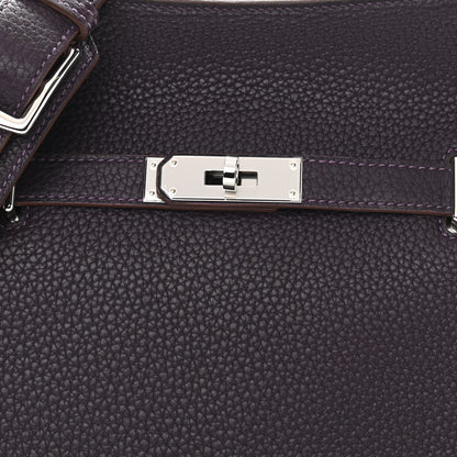 Hermes Taurillon Clemence Jypsiere 28 Raisin 8 of 11