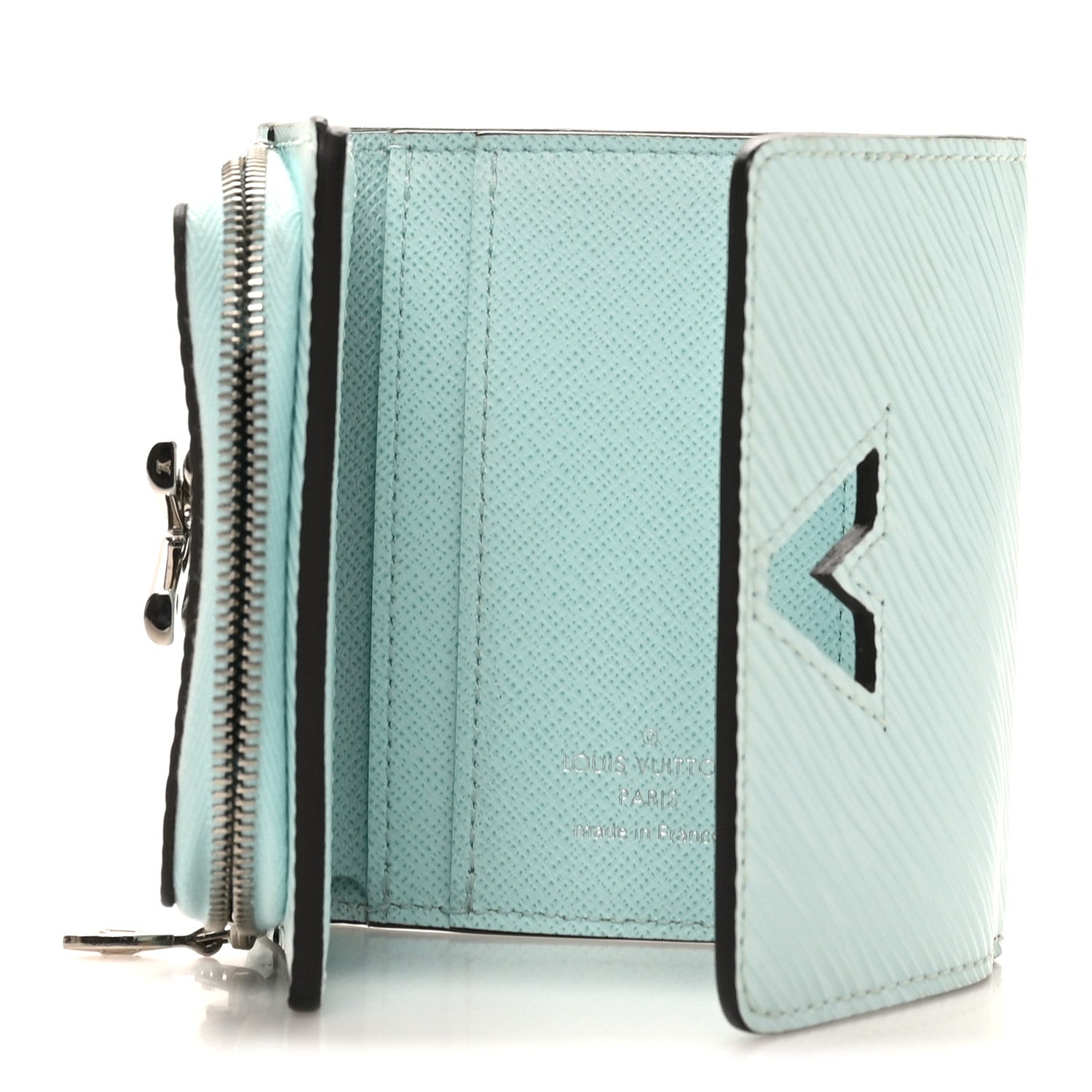 Louis Vuitton Epi Twist Compact Wallet Seaside 5 of 7