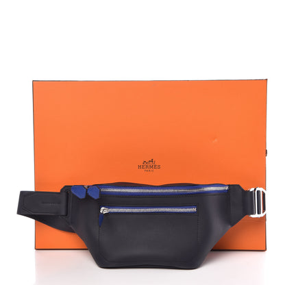 Hermes Taurillon Cristobal Cityslide PM Bleu Indigo 10 of 10