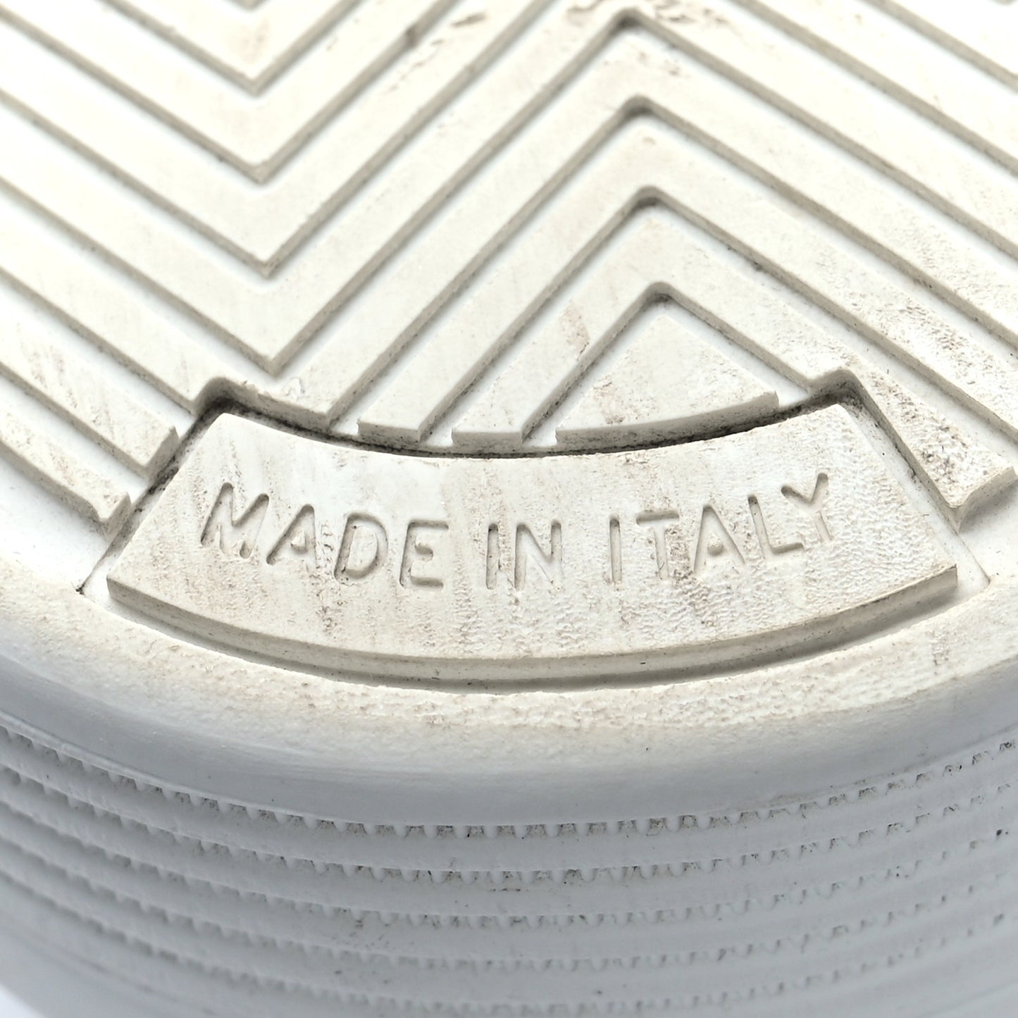 Laminated Calfskin CC Womens Sneakers 38 Silver