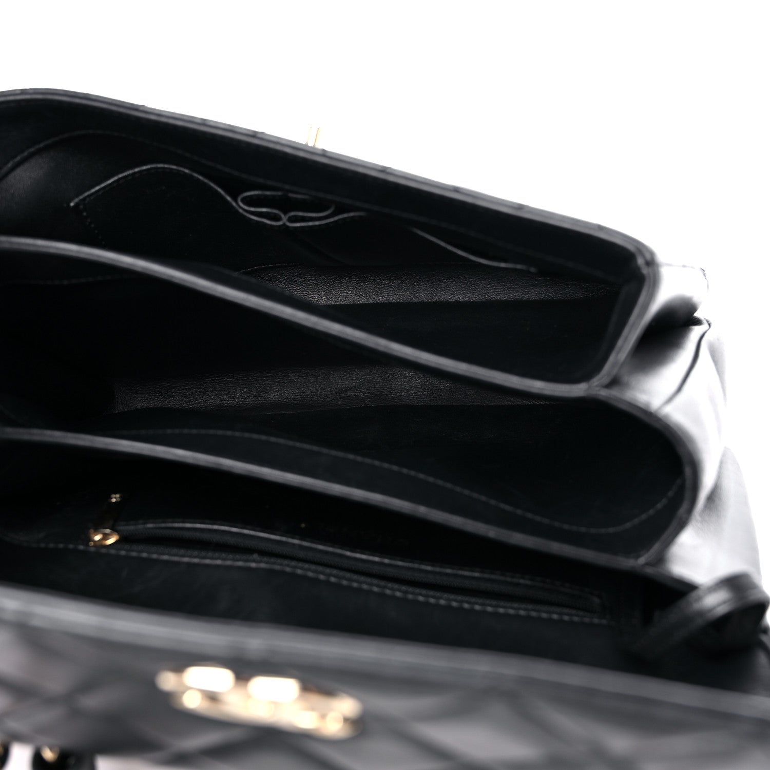 Chanel Lambskin Quilted Medium Trendy CC Flap Dual Handle Bag Black 5 of 22