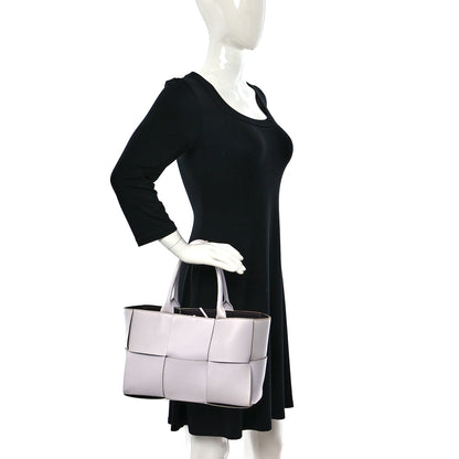 Bottega Veneta Nappa Maxi Intrecciato Small Arco Tote Mirth Washed Grape 2 of 13