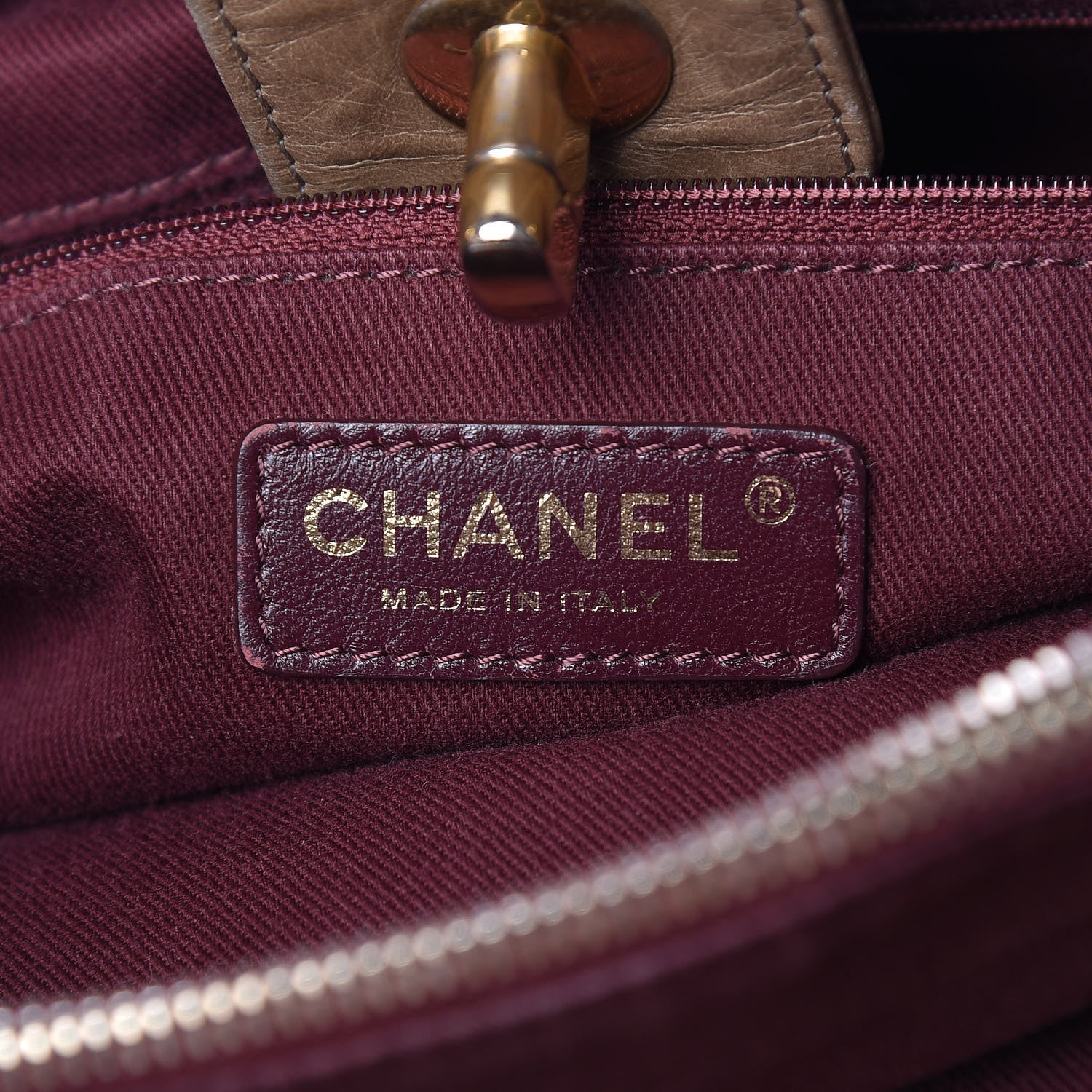 Chanel Calfskin Quilted Large Soft Elegance Tote Brown 6 of 16