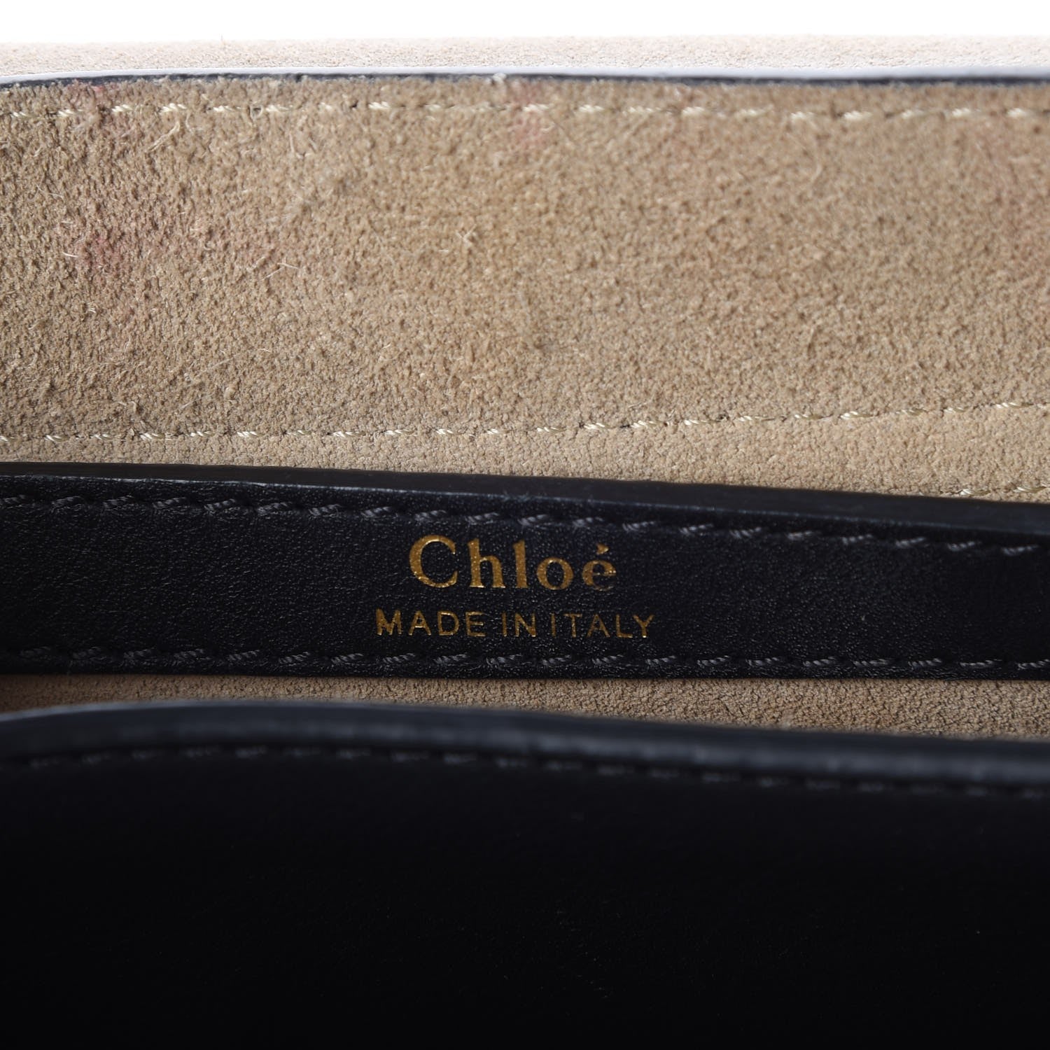 Chloe Calfskin Small Hudson Fringe Shoulder Bag Black 6 of 8