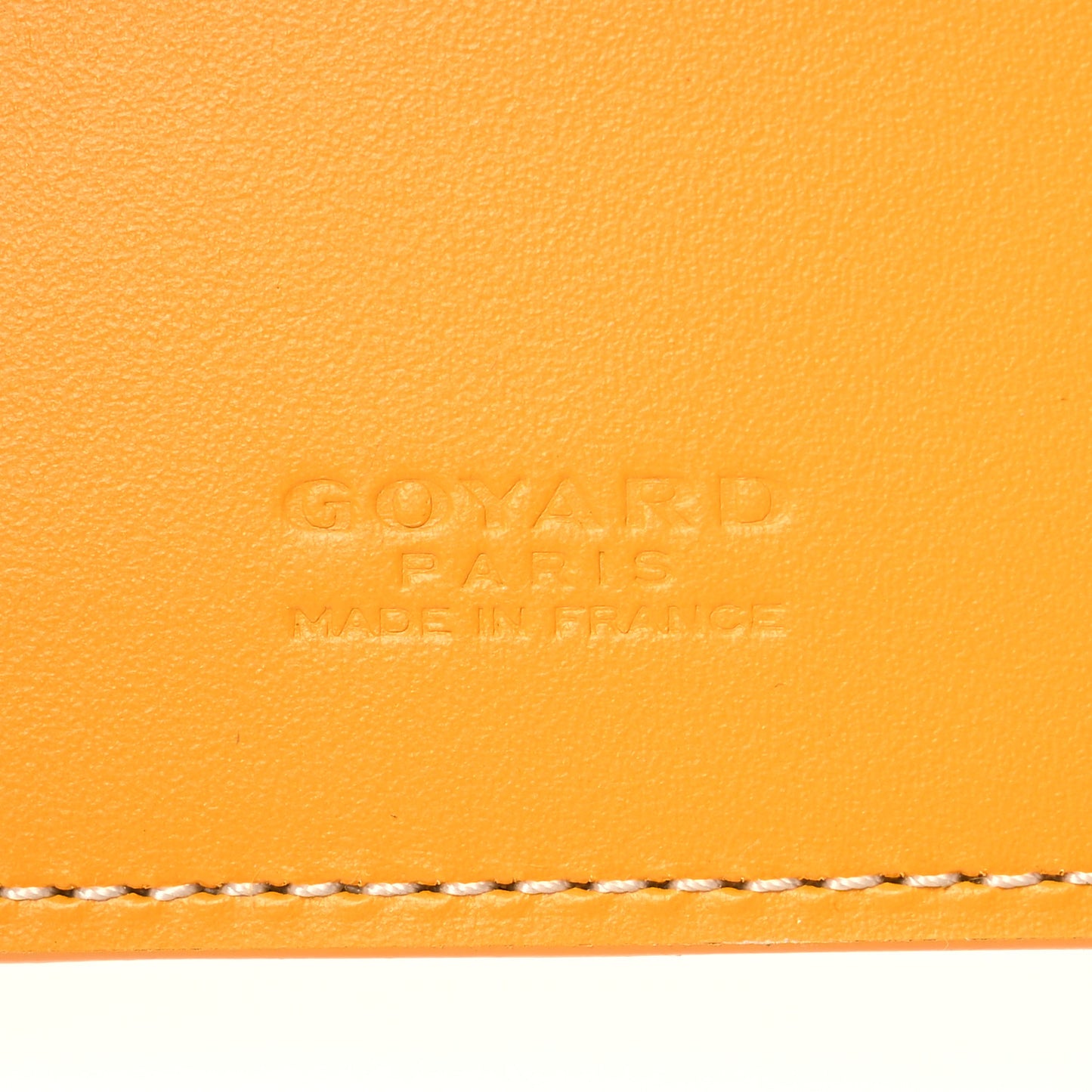 Goyardine Bi-Fold Victoire PM Wallet Yellow