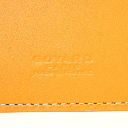 Goyard Goyardine Bi-Fold Victoire PM Wallet Yellow 6 of 6