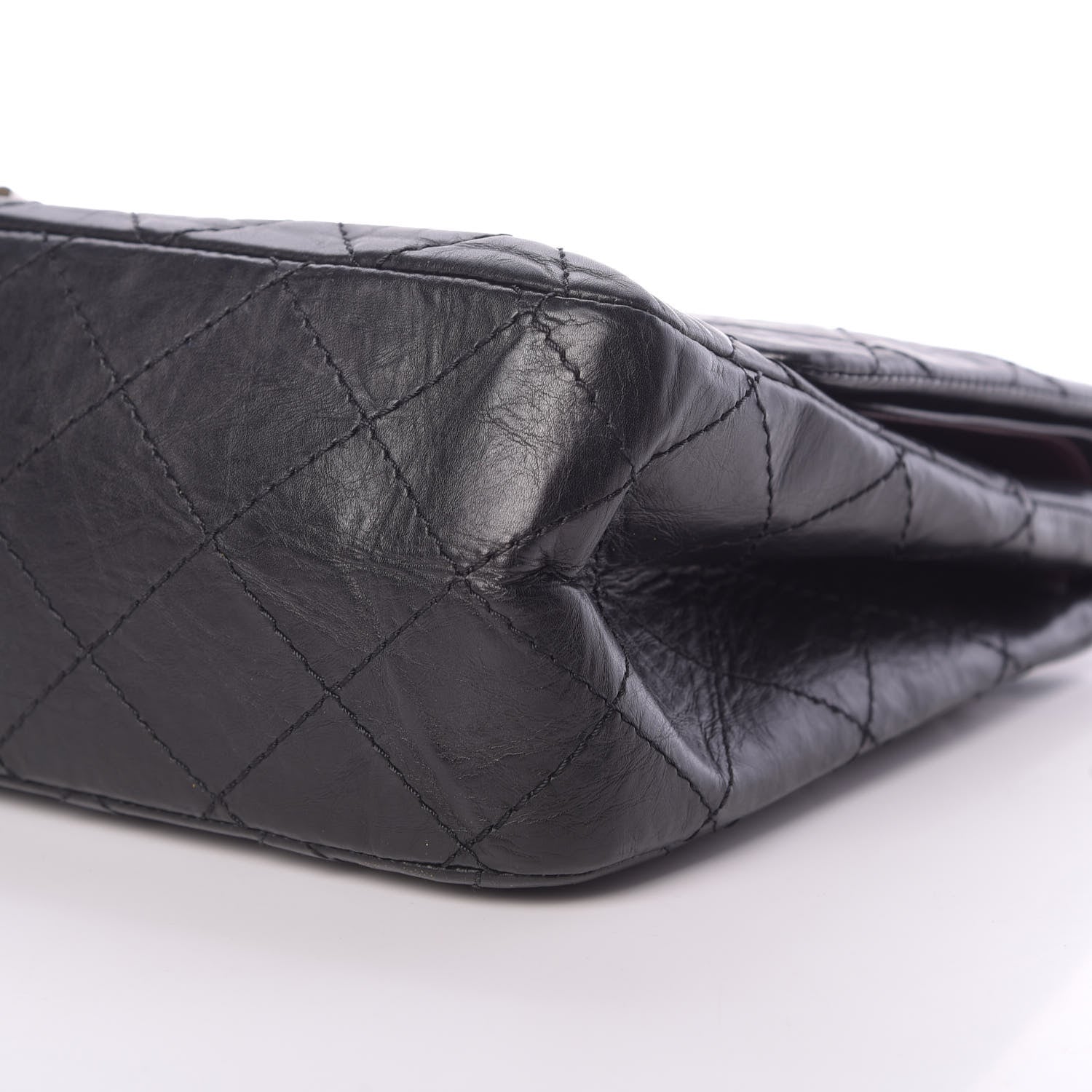 Chanel Aged Calfskin Quilted 2.55 Reissue 227 Flap Black 11 of 15