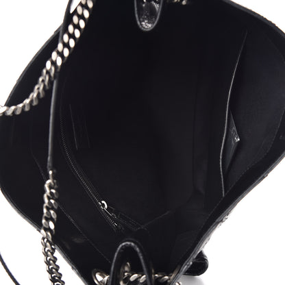 Saint Laurent Crinkled Calfskin Matelasse Monogram Niki Shoulder Bag Black 5 of 10