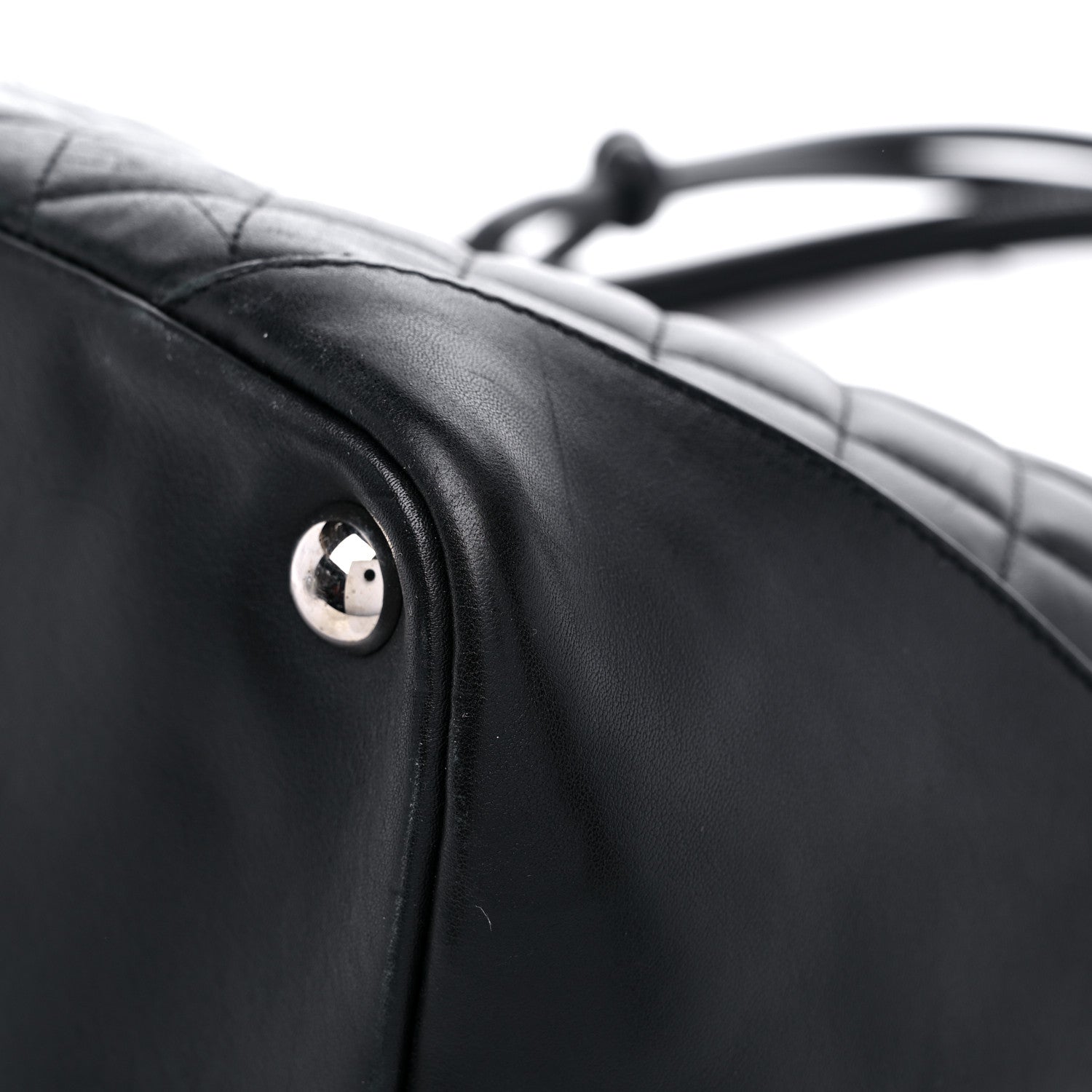 Chanel Calfskin Quilted Large Cambon Tote Black 9 of 16