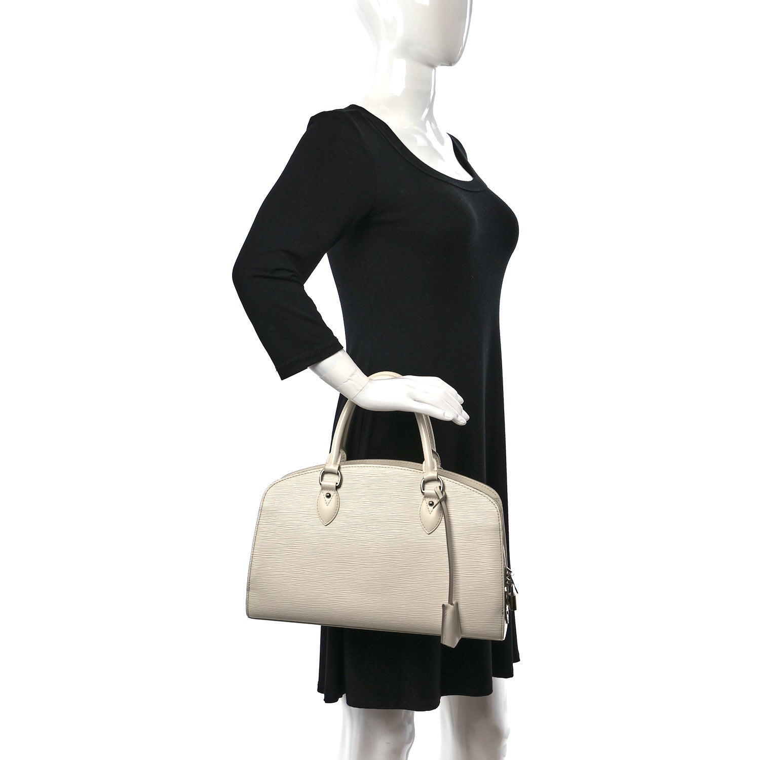 Louis Vuitton Epi Pont-Neuf PM Ivory 2 of 10