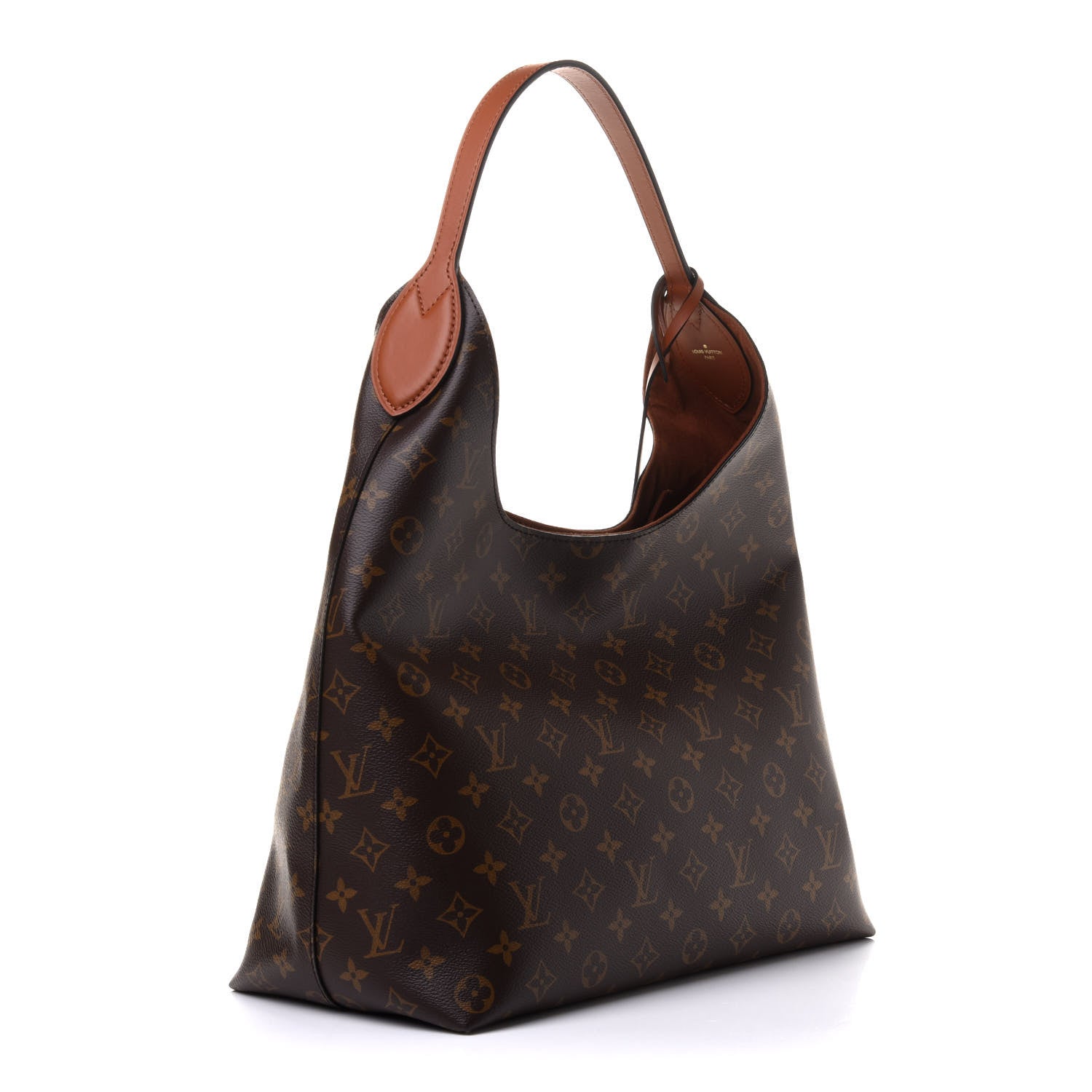 Louis Vuitton Monogram Flower Hobo Caramel 3 of 12