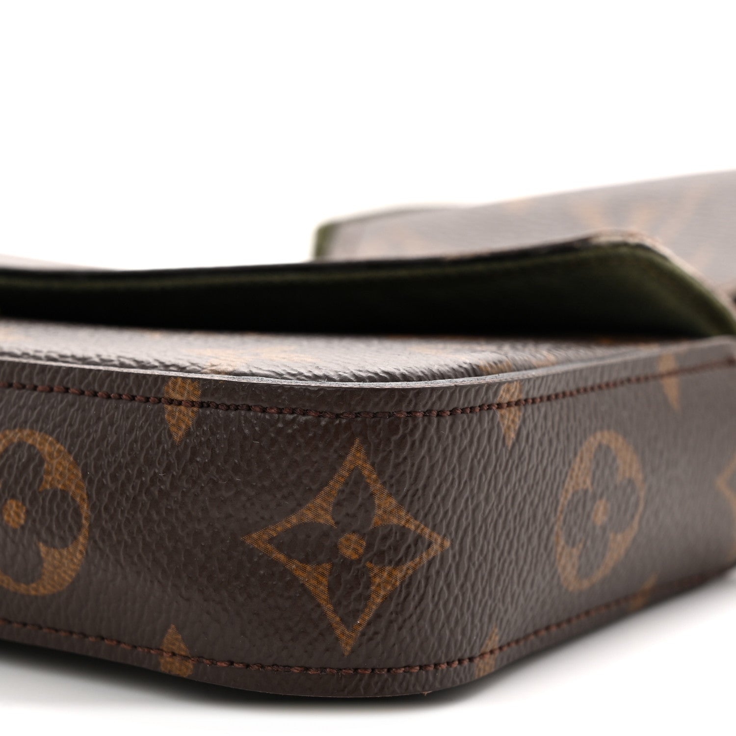 Louis Vuitton Monogram Felicie Strap & Go Kaki 9 of 13
