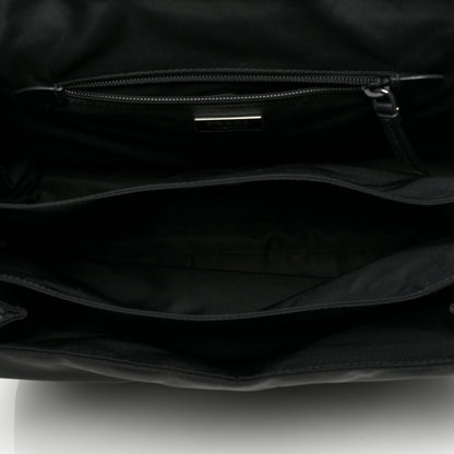 Prada Re-Nylon Vitello Padded Small Flap Shoulder Bag Black 5 of 9