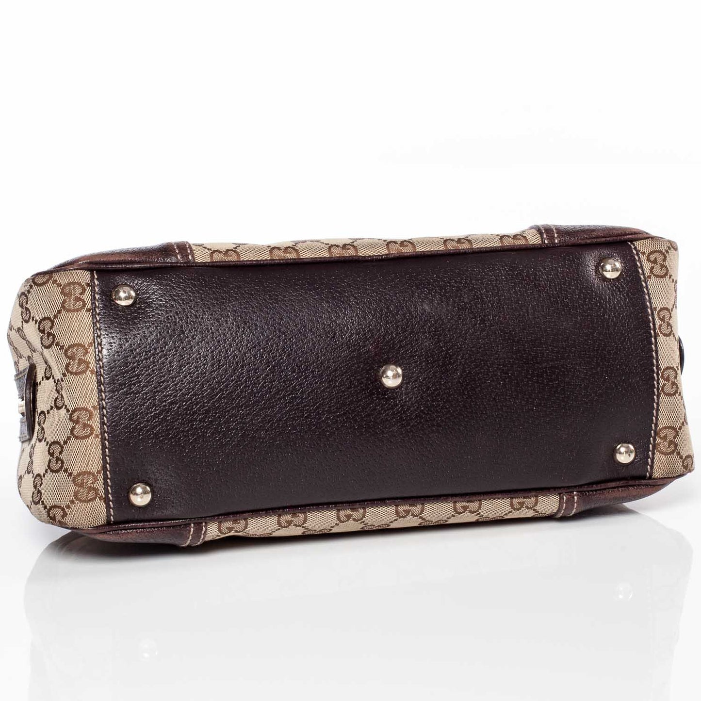 Monogram Small Princy Satchel Dark Brown
