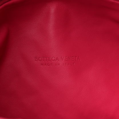 Bottega Veneta Nappa Intrecciato Teen Jodie Hobo Cranberry 6 of 8