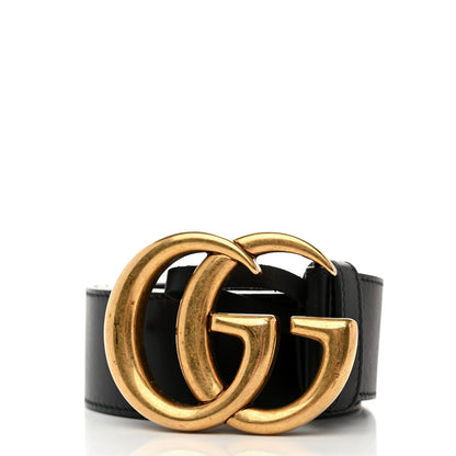 Gucci Calfskin Double G 40mm Belt 85 34 Black 1 of 6