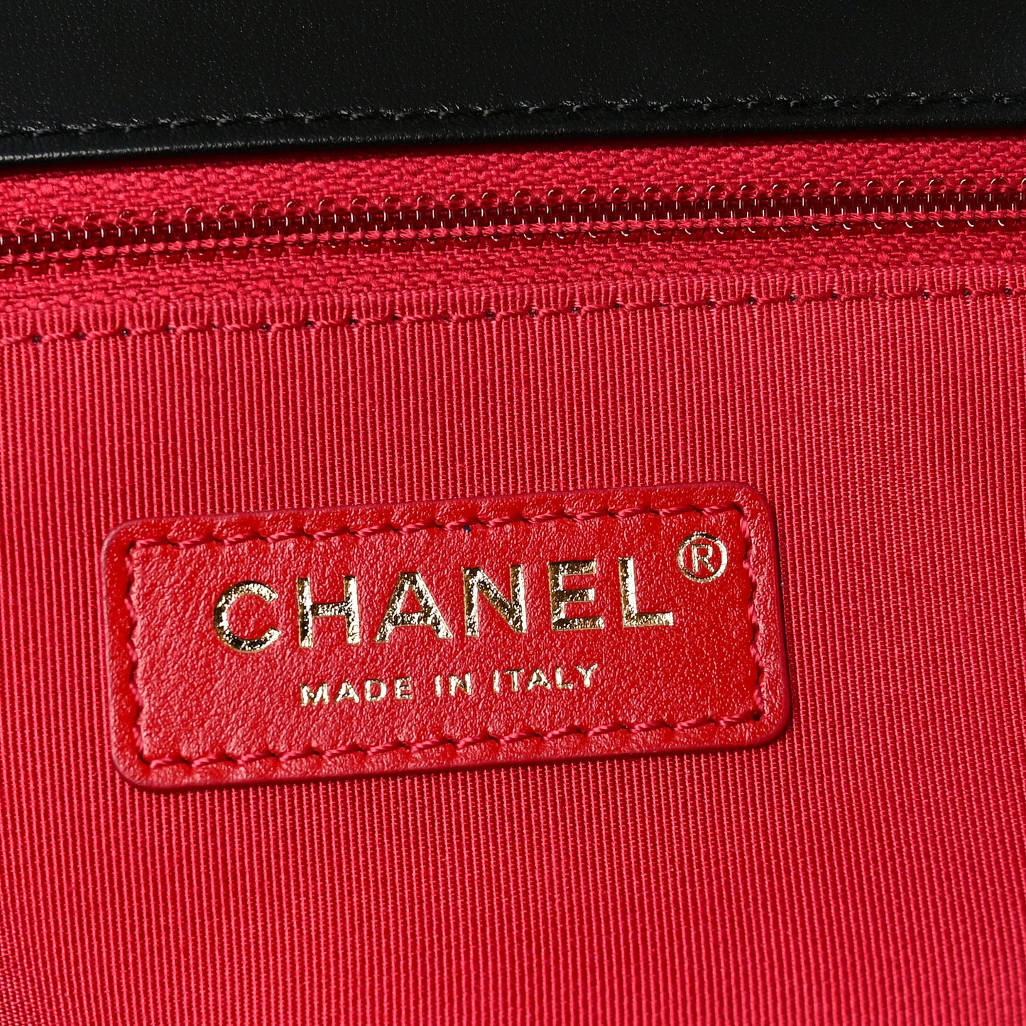 Lambskin Small Chain Handle Flap Bag Black