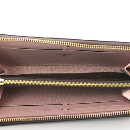 Louis Vuitton Monogram Clemence Wallet Rose Ballerine 5 of 7