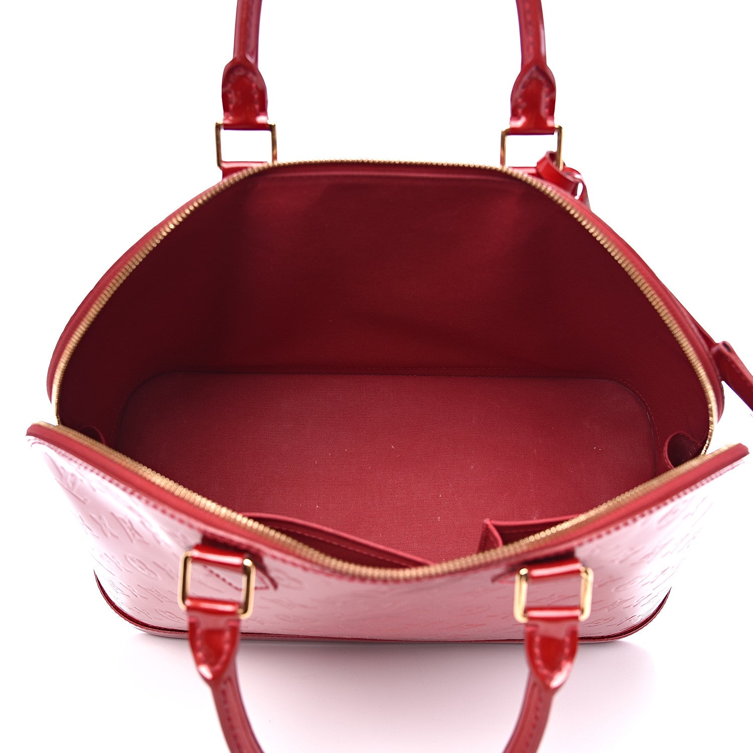 Louis Vuitton Vernis Alma GM Pomme D'Amour 4 of 13