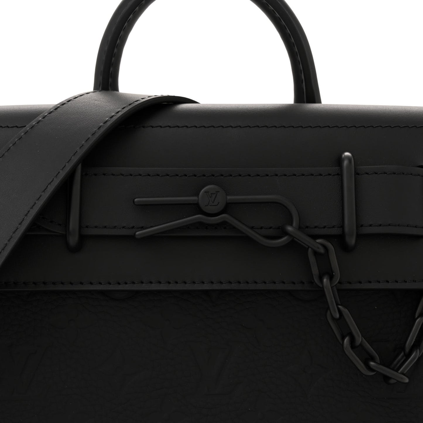 Taurillon Monogram Steamer PM NM Black