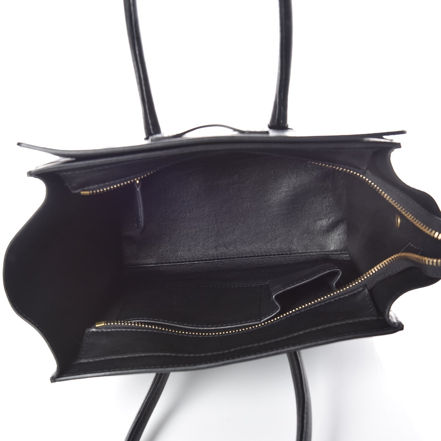 Smooth Calfskin Micro Luggage Black