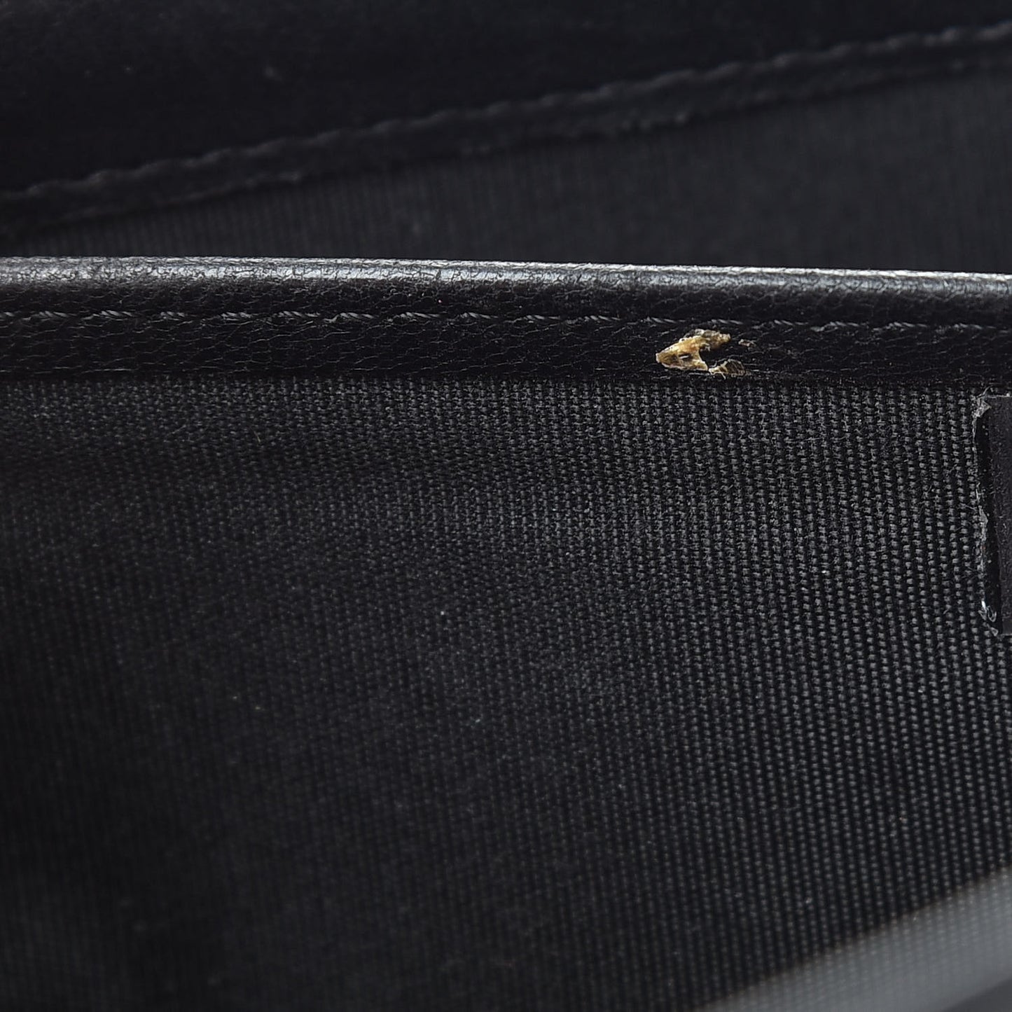 Lambskin Quilted Boy Flap Wallet Black