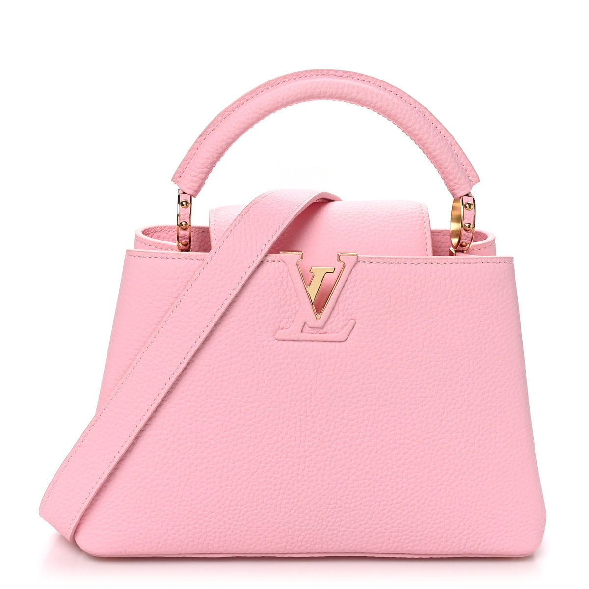Louis Vuitton Taurillon Capucines BB Rose Jasmin 1 of 8