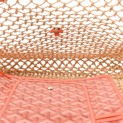 Goyard Goyardine Net Aligre Tote Coral 5 of 9