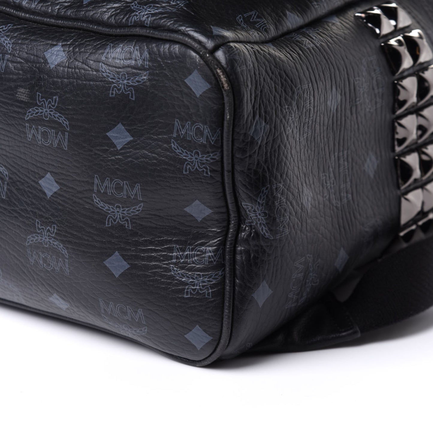 Visetos Medium Side Studs Stark Backpack Black