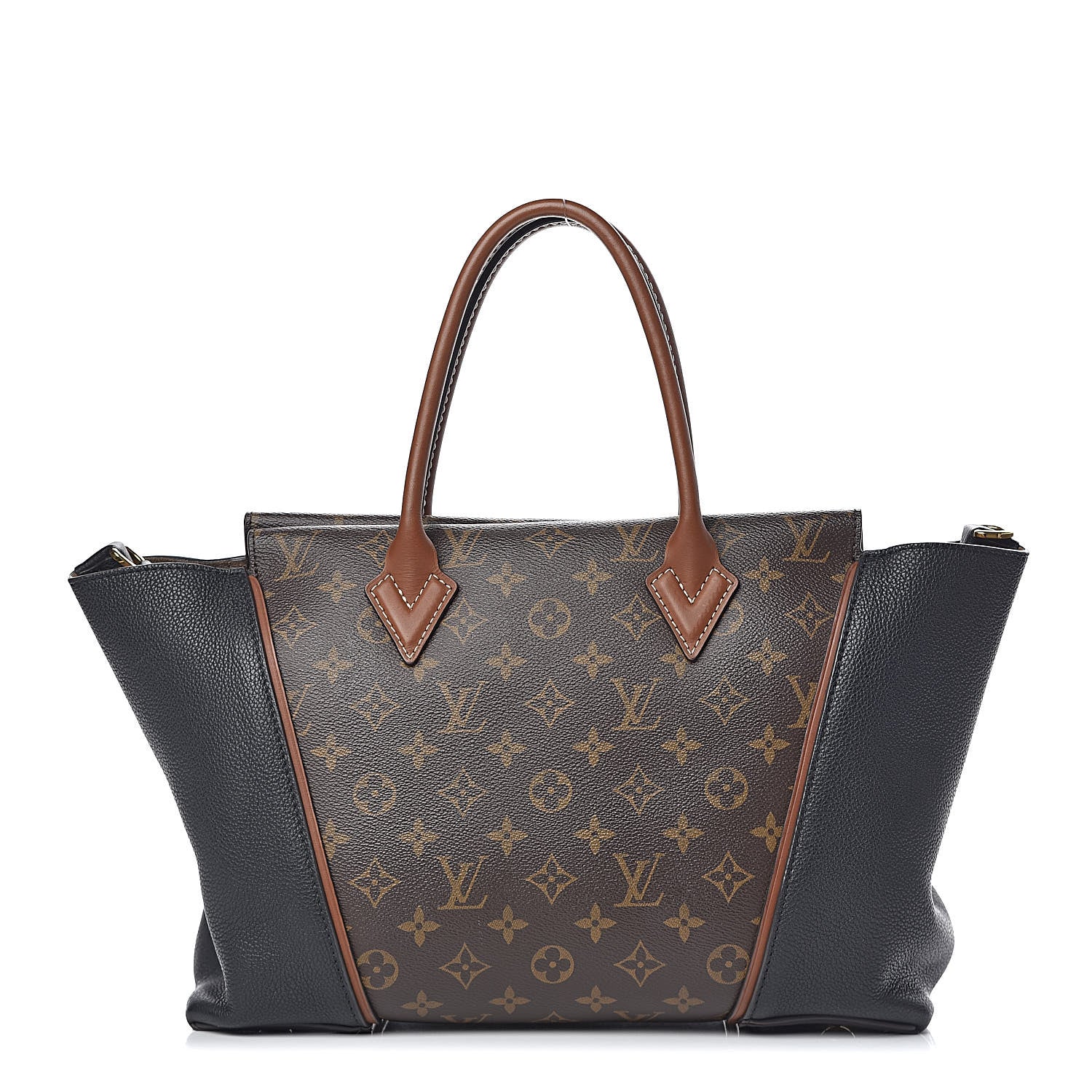 Louis Vuitton Monogram Tote W PM Black 1 of 12