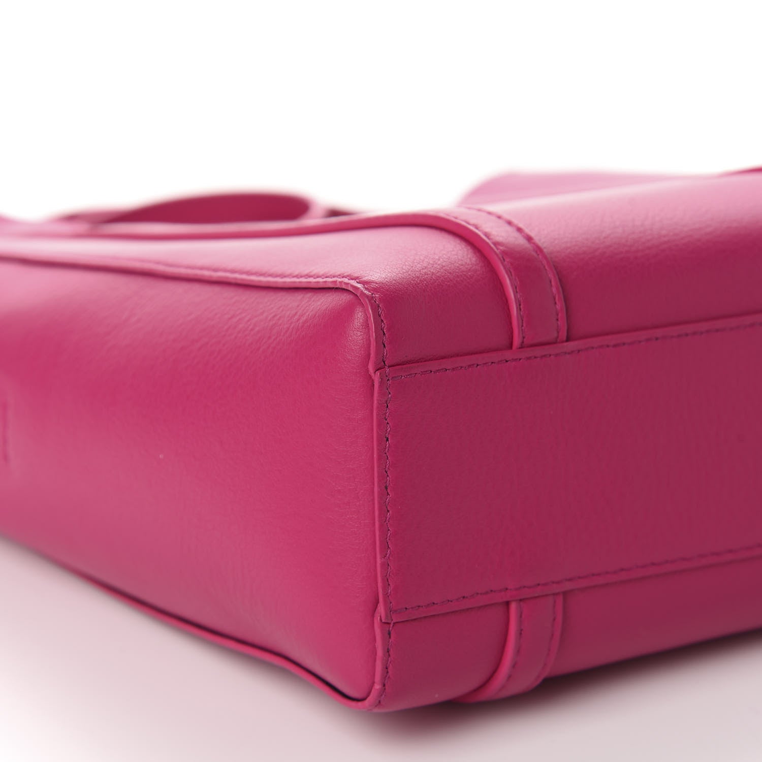 Balenciaga Calfskin XXS Everyday Tote Rose Magenta Black 6 of 9